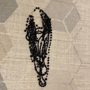 AMRITA SINGH | NWOT Black layered necklace